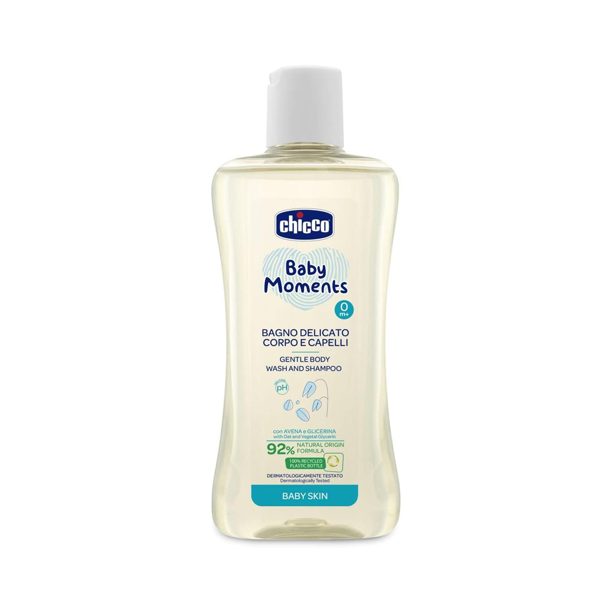 Chicco BM Gentle Body Wash And Shampoo 200ml